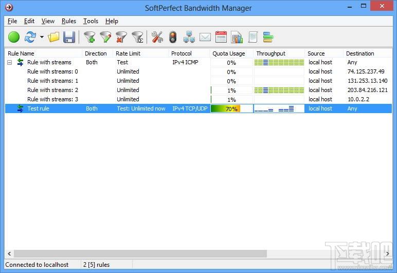 SoftPerfect Bandwidth Manager,SoftPerfect Bandwidth Manager下载,流量管理工具